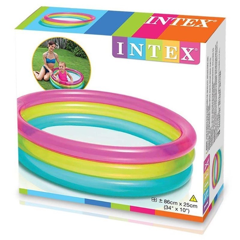 

Intex Basen Tęczowy 86x25 cm Brodzik dla Dziecka