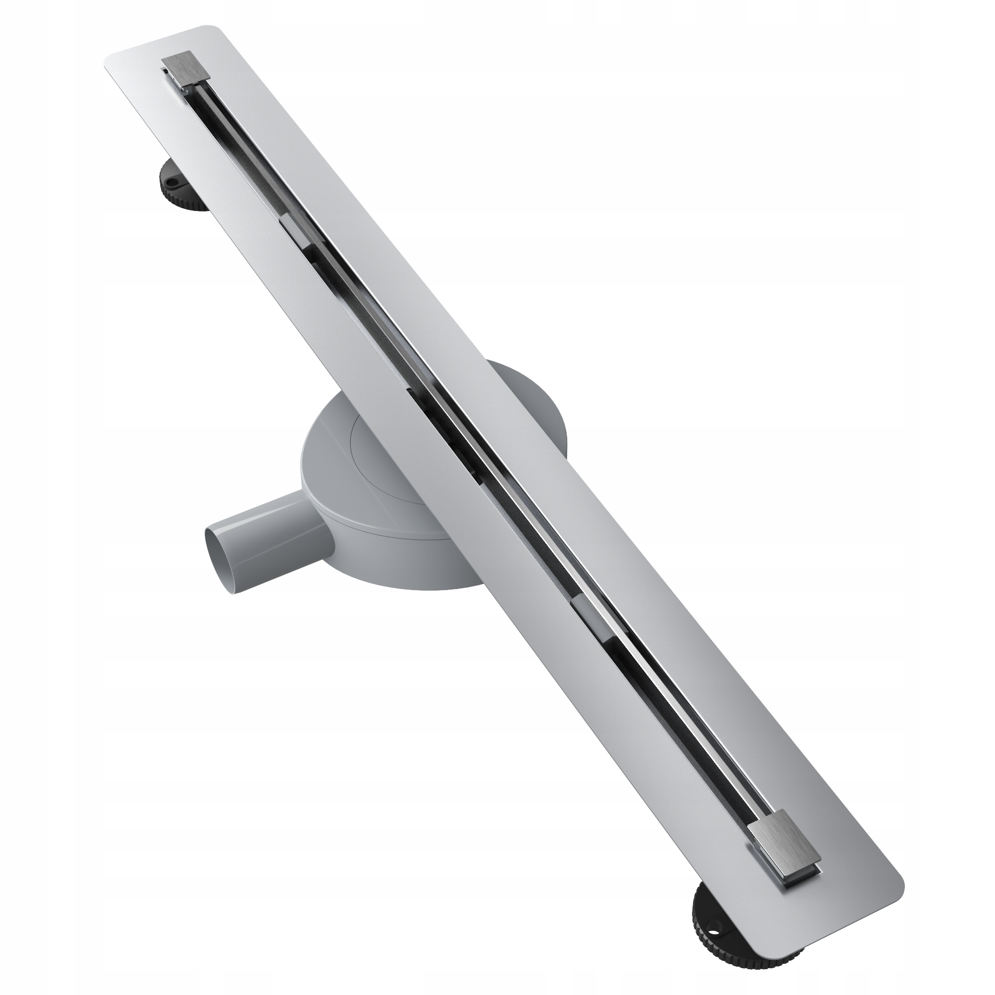 Lineárny Odtok Luno Inox Pod Dlažbu 70 cm Oceľový Sifón Sprchová Vanička