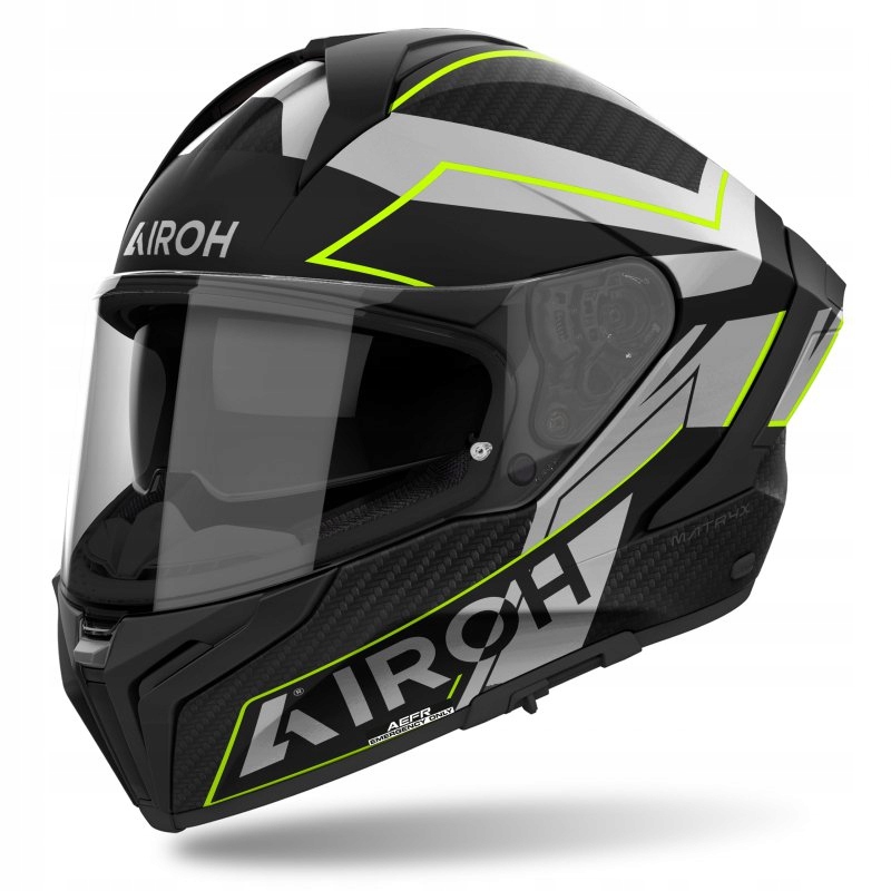 Motocyklová Prilba Airoh Matryx Sentinel Yellow Matt M