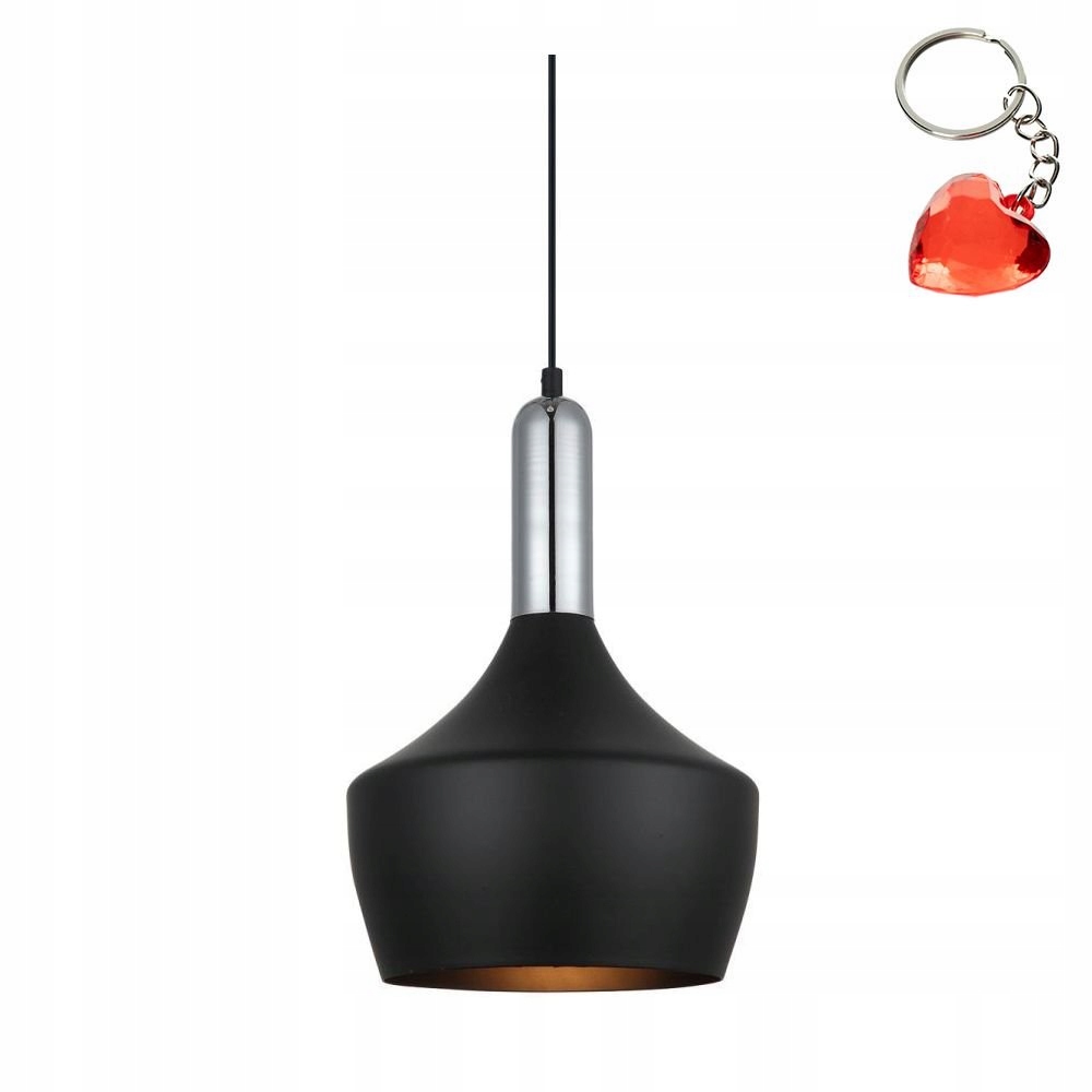 Závěsná lampa Ophelia MDM-3028/1 Bk+cr Italux