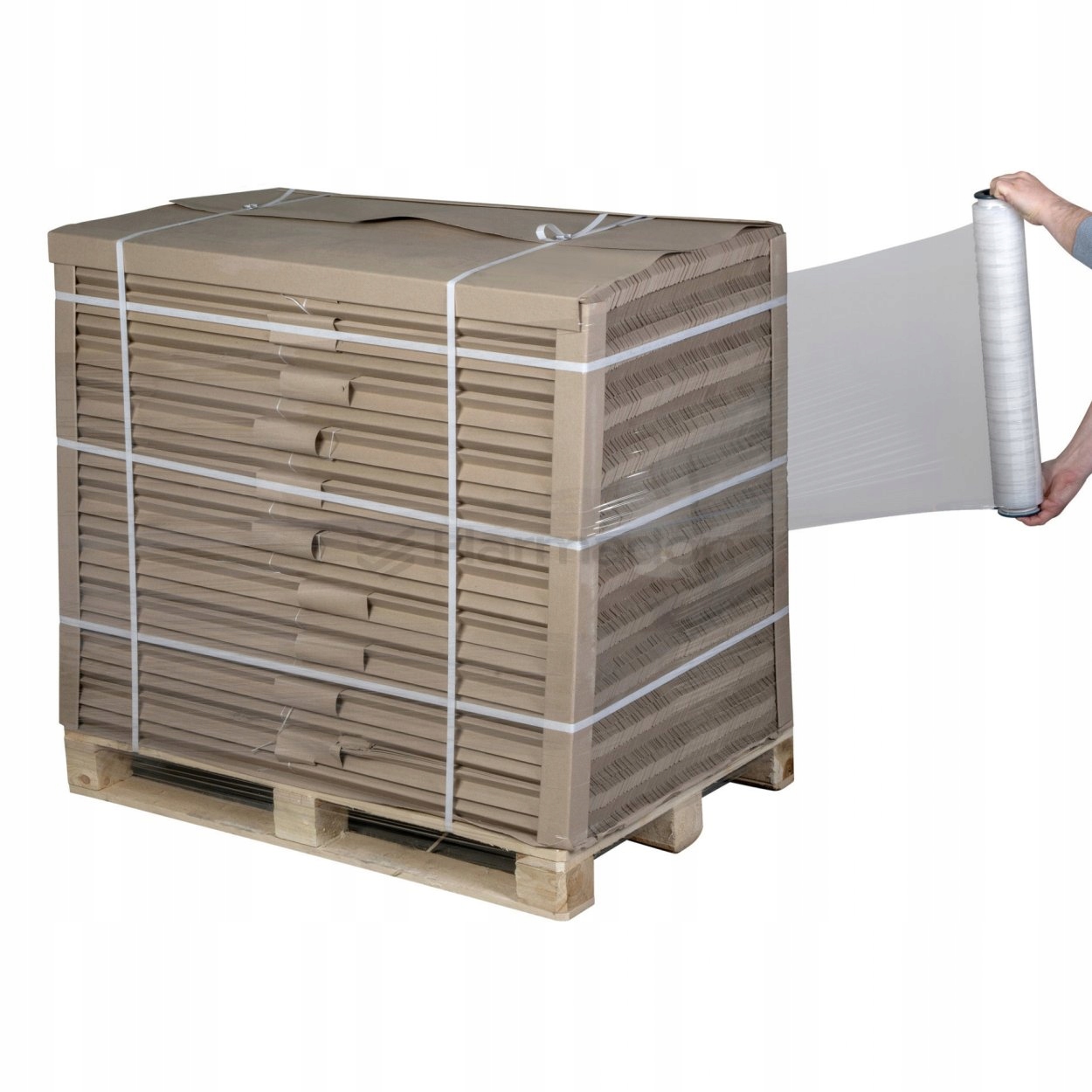 FOLIA STRECZ STRETCH BEZTUBOWA HARMADON CORELESS 275 M x 17 MY BEZ TULEI Marka Harmadon