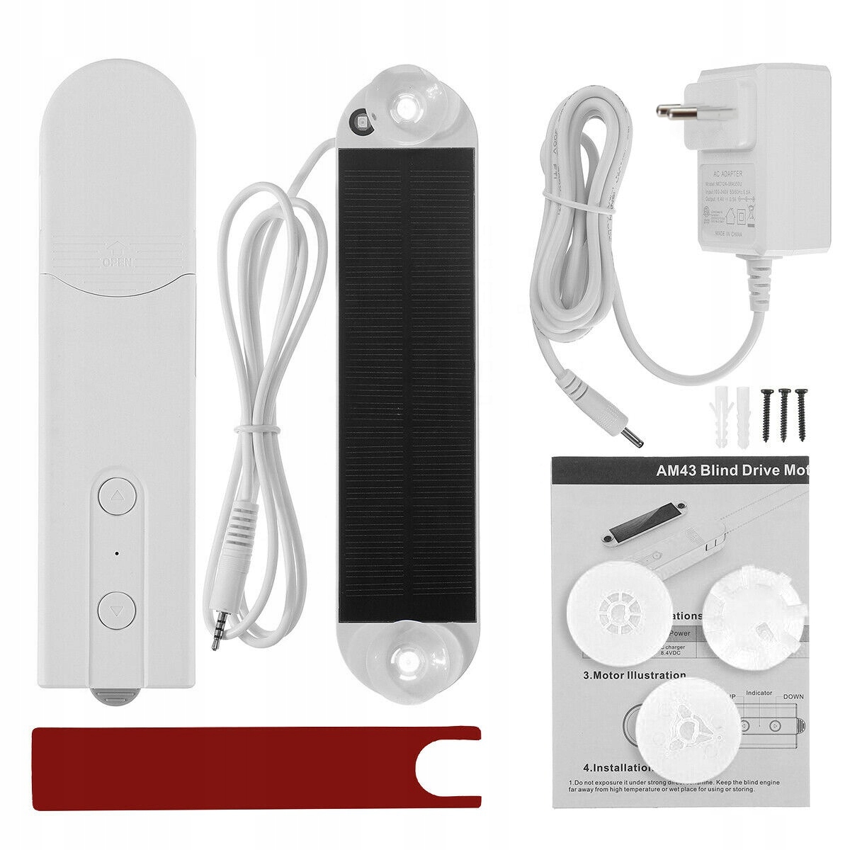 Pohon pre vnútornú roletu Žalúzie Navíjač Motor Tuya Zigbee Android