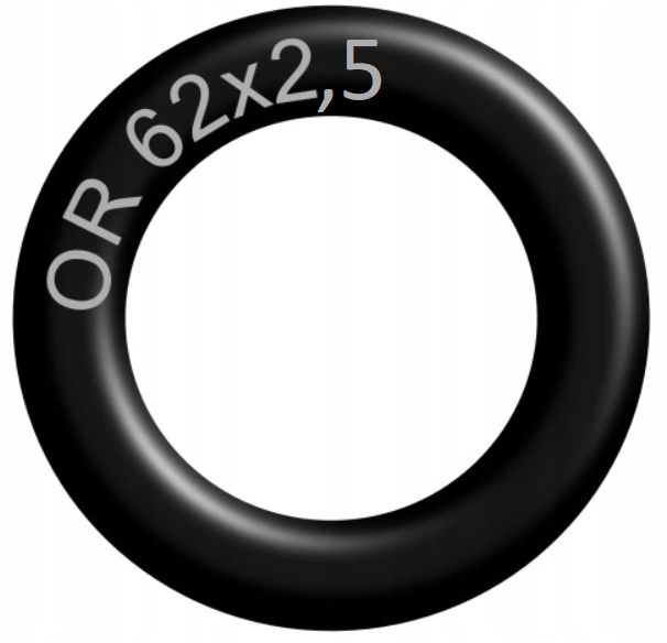 Oring 62x2,5 mm NBR70 gumový olejotěsný tmel 100 ks