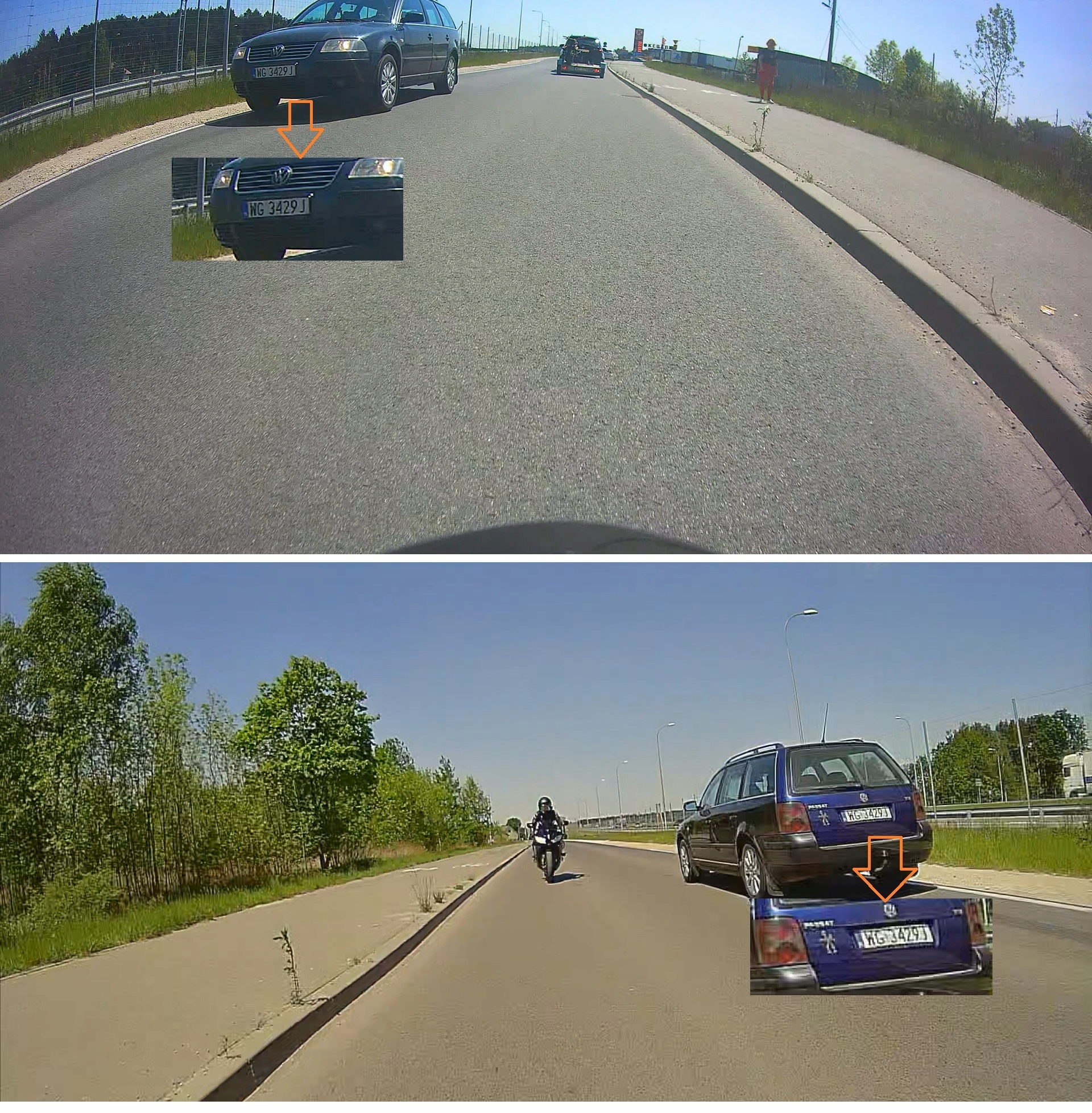 VANTRUE F1 Kamera Motocyklowa 4K 1080P WiFi GPS Wodoodporna Nocna Wizja — miniatura 15