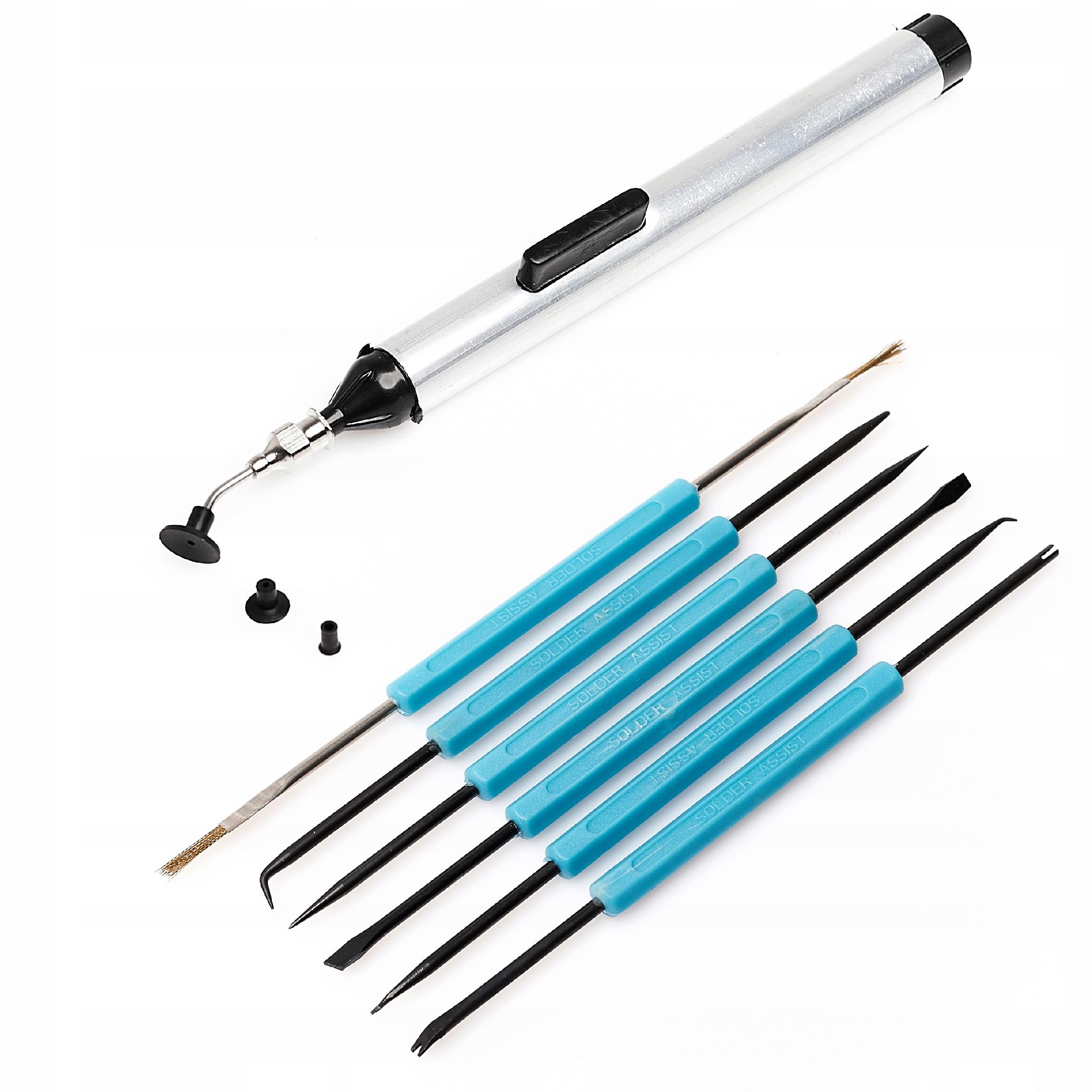 ZESTAW NARZĘDZI HAKI SKROBAKI + CHWYTAK PRÓŻNIOWY