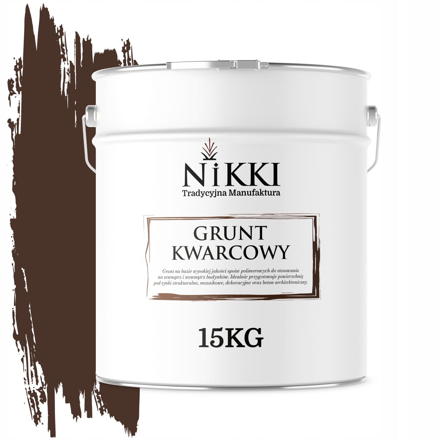 Základný Náter Pod Mozaikovú Omietku Hnedá Tmavá M95 15KG Podklad