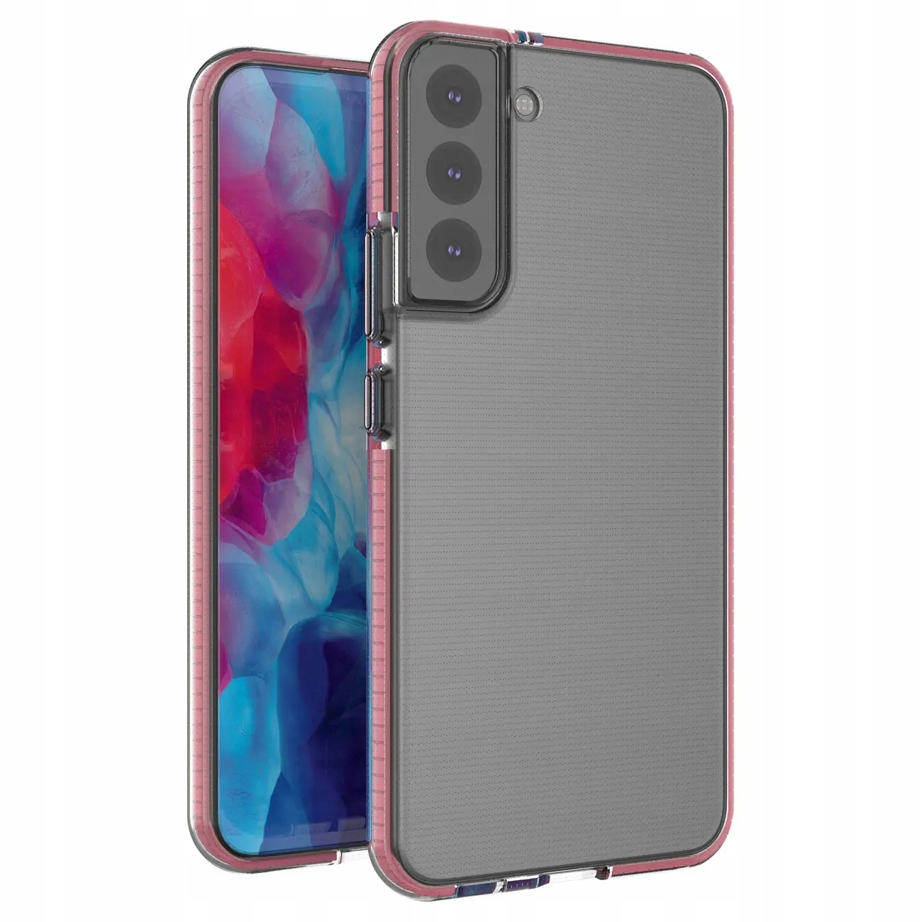 Spring Case pokrowiec żelowe etui z kolorową ramką do Samsung Galaxy
