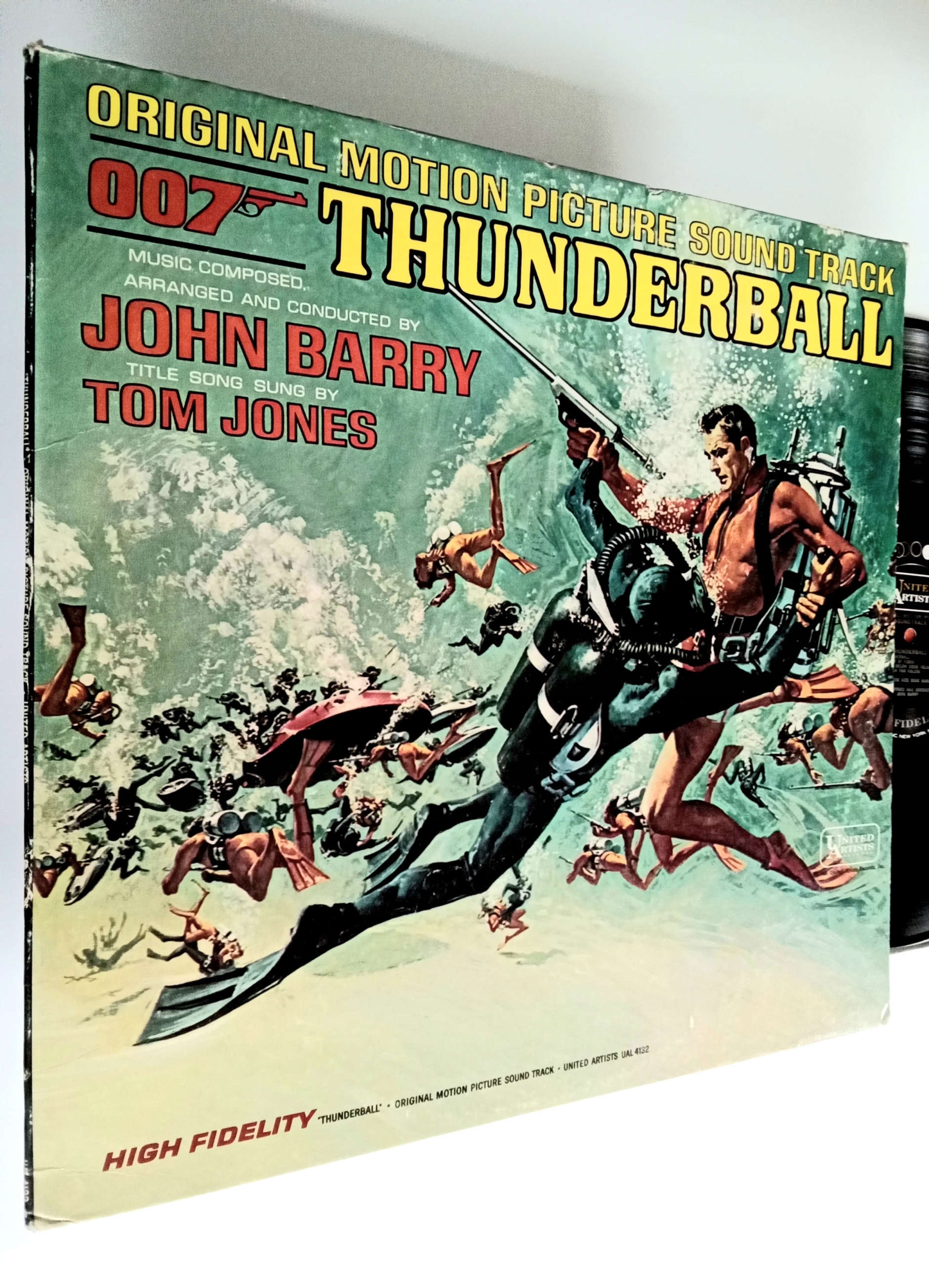 JOHN BARRY - THUNDERBALL LP 007 /USA /1965 /OPIS