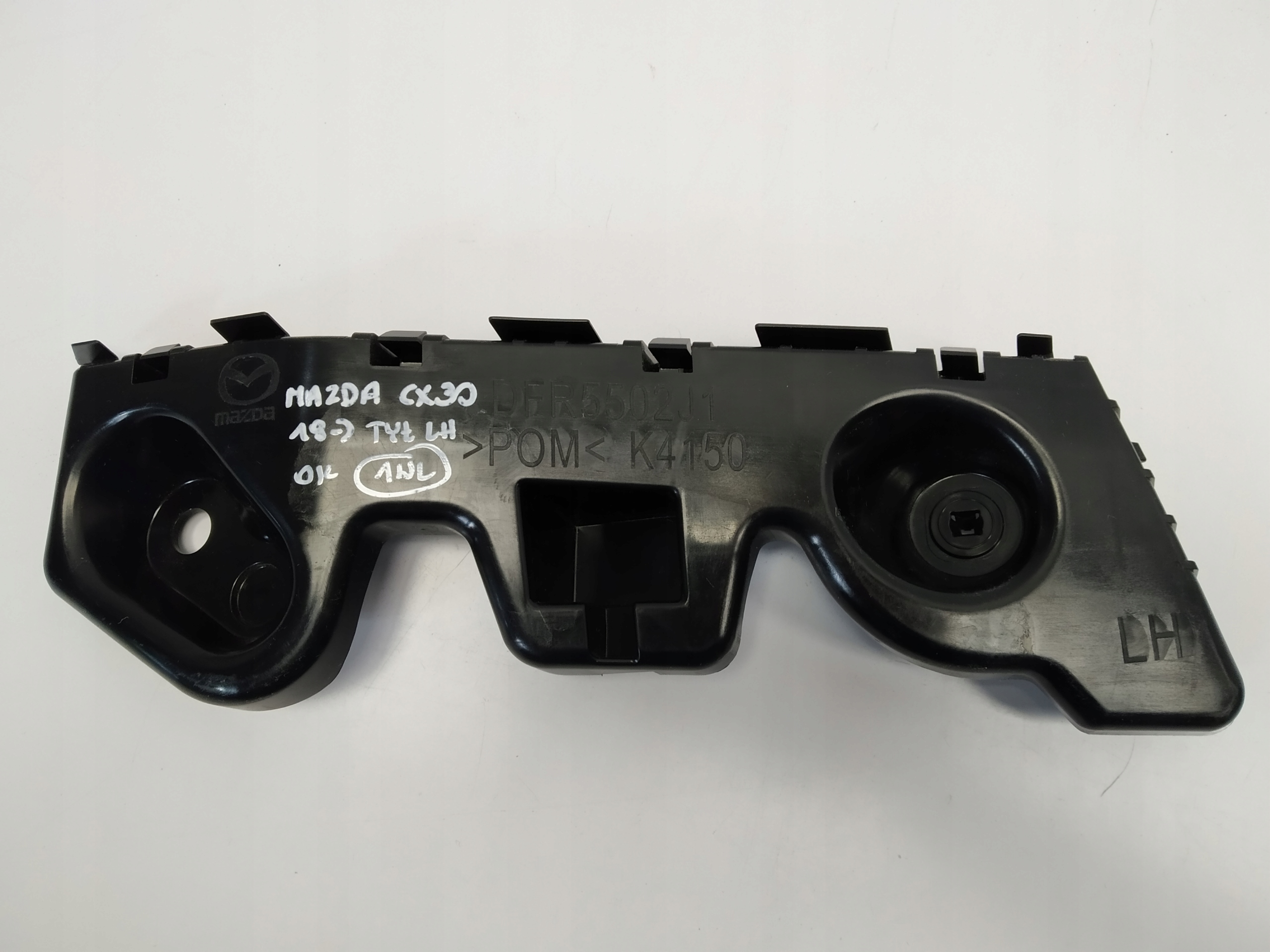 2019r + Mazda Cx30 Support Support plaque Pare choc Arrière Gauche Original DFR5502J1