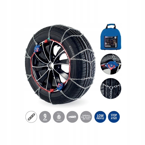 Łańcuchy Veriga STOP&GO 110 225/40R18 NAPINACZ Waga produktu z opakowaniem jednostkowym 10 kg