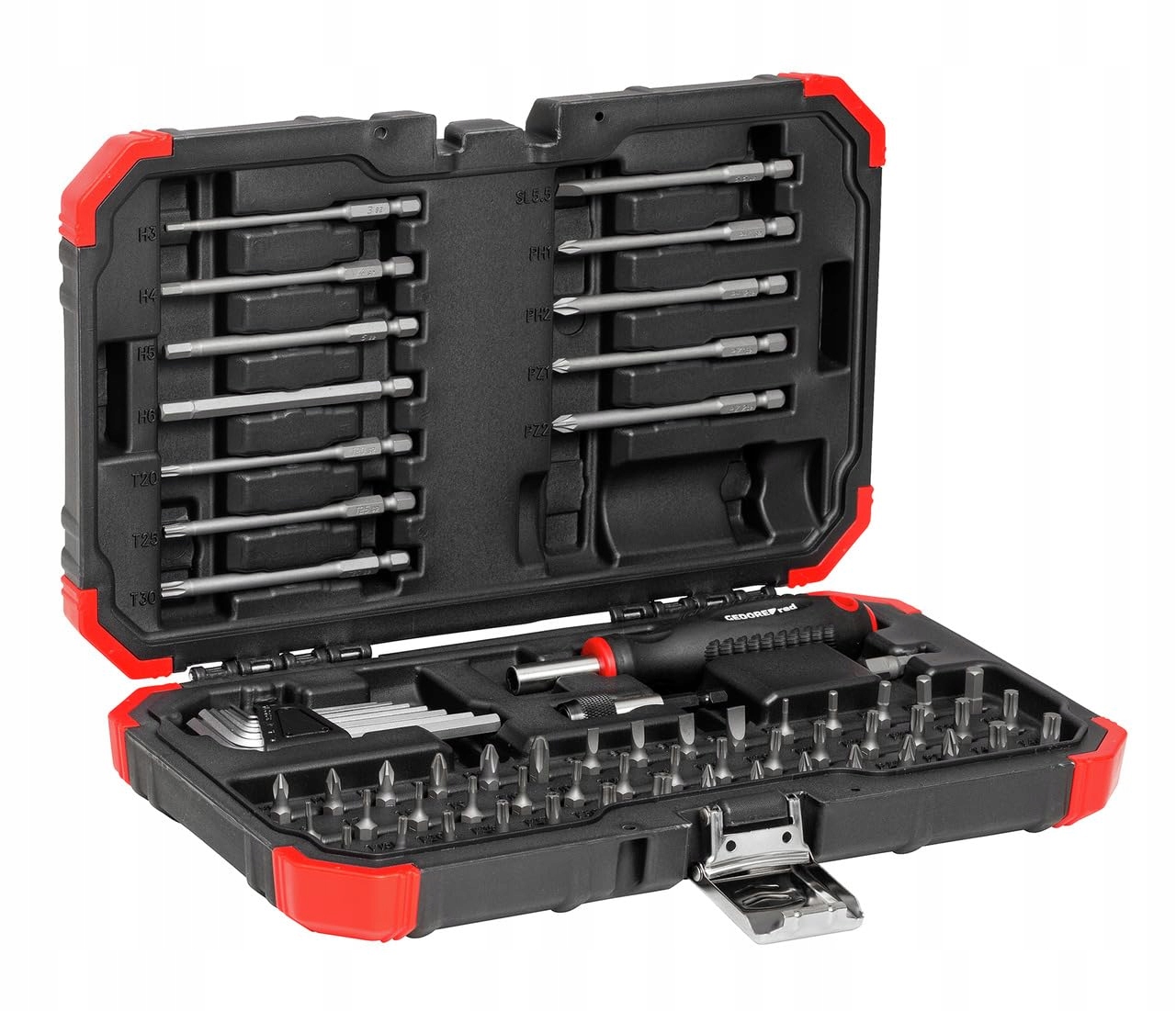 GEDOREred R33003067 zestaw bitów 1/4 Liczba elementów zestawy