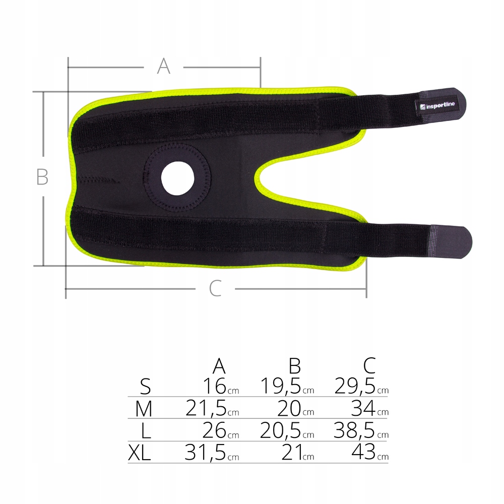 Orteza Opaska bambusowa na łokieć inSPORTline WYSOKA JAKOŚĆ r. M Model 5621
