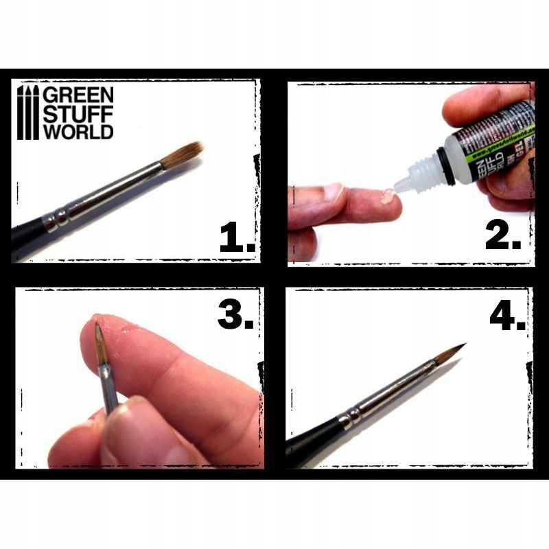 Green Stuff Żel do naprawy pędzli 17ml Nazwa Brush Repair Gel by GSW