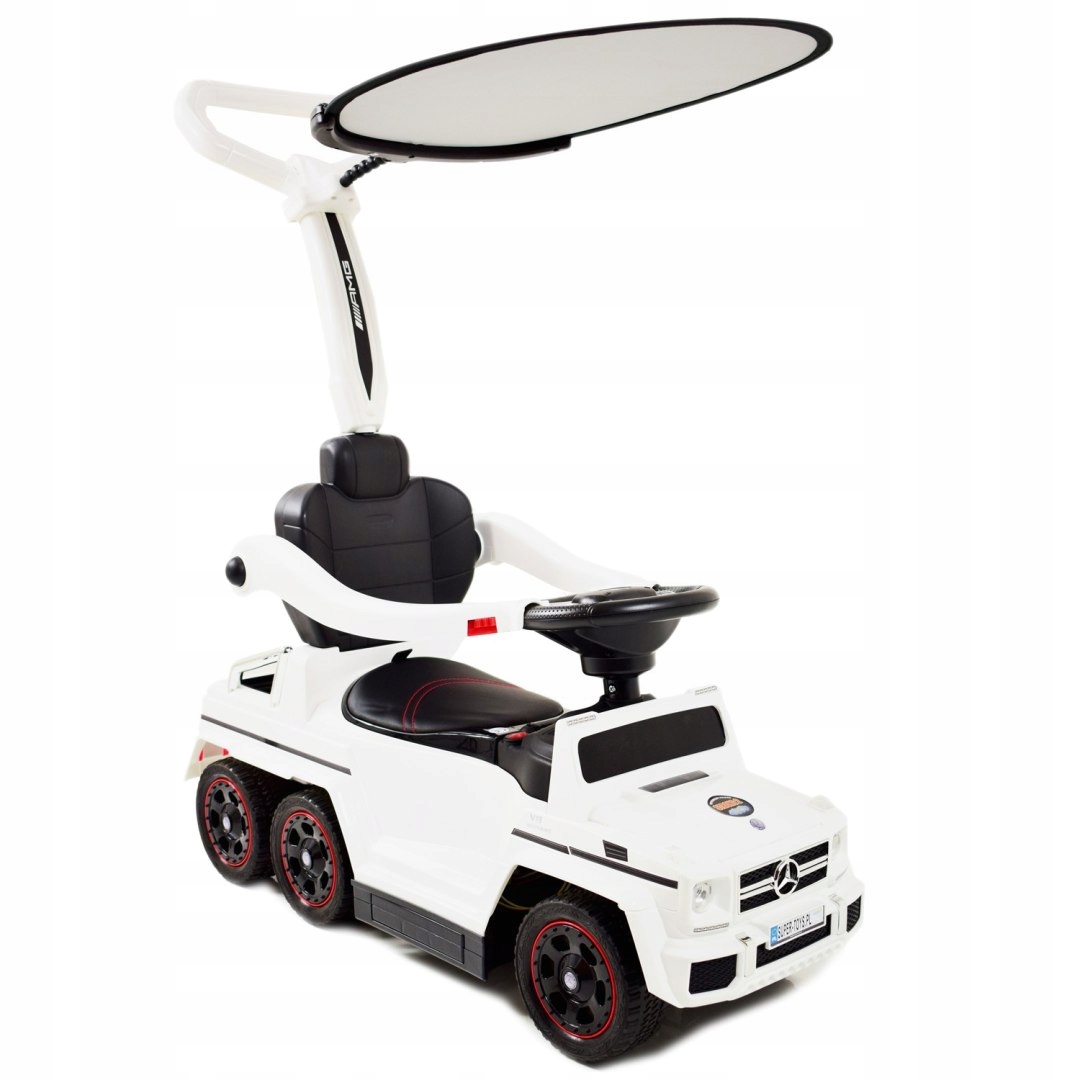 Jeździk Na Akumulator, Pchacz, Odpychacz Mercedes G 63 Amg 6X6, Miękkie Koł