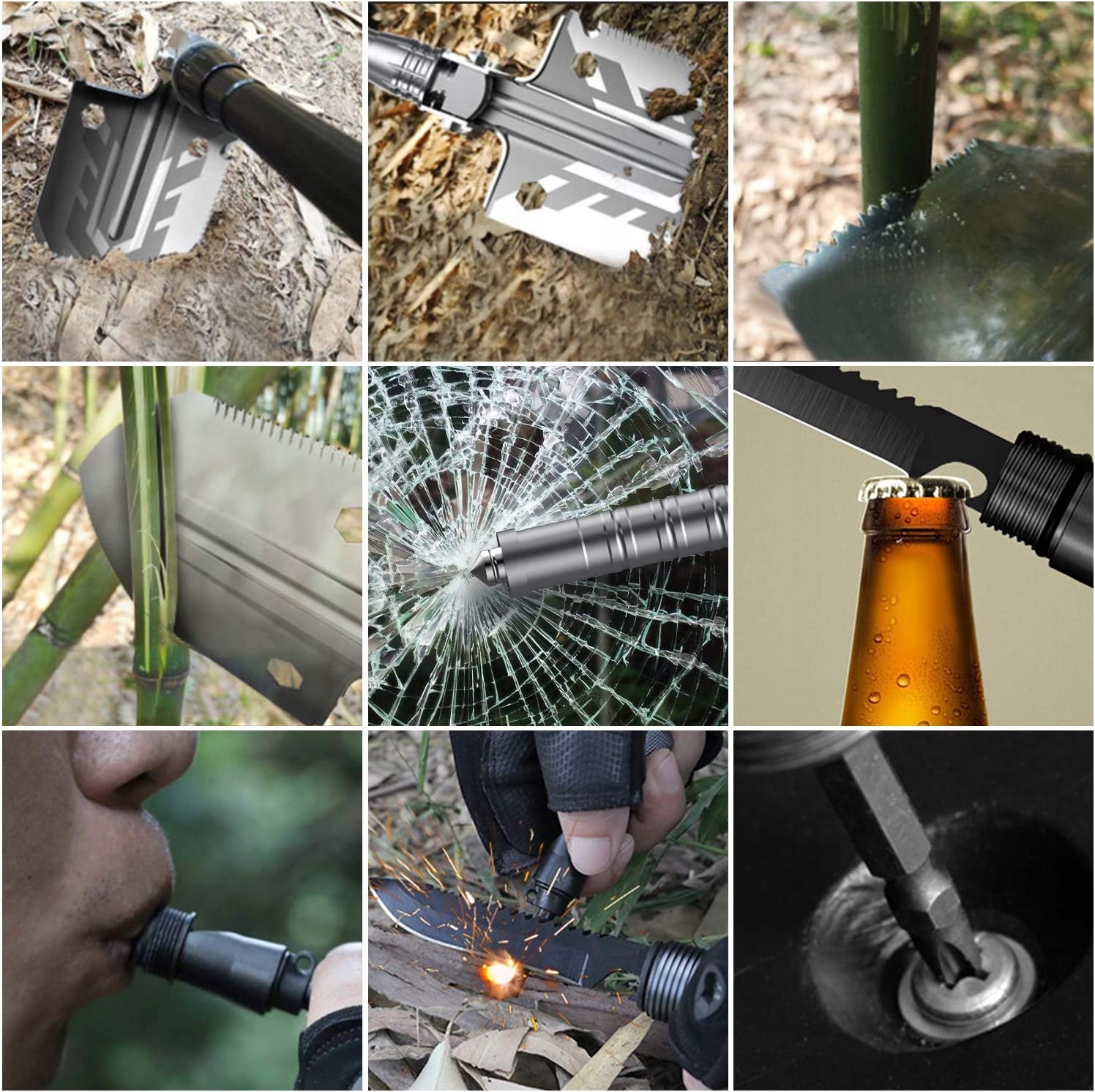 SAPERKA SKŁADANA WOJSKOWA SURVIVALOWA TAKTYCZNA Model Saperka NM22W14 v2