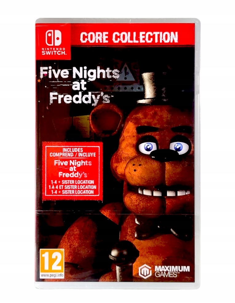 Five Nights At Freddy's: Core Collection Switch Gra Na Kartridżu Nowa