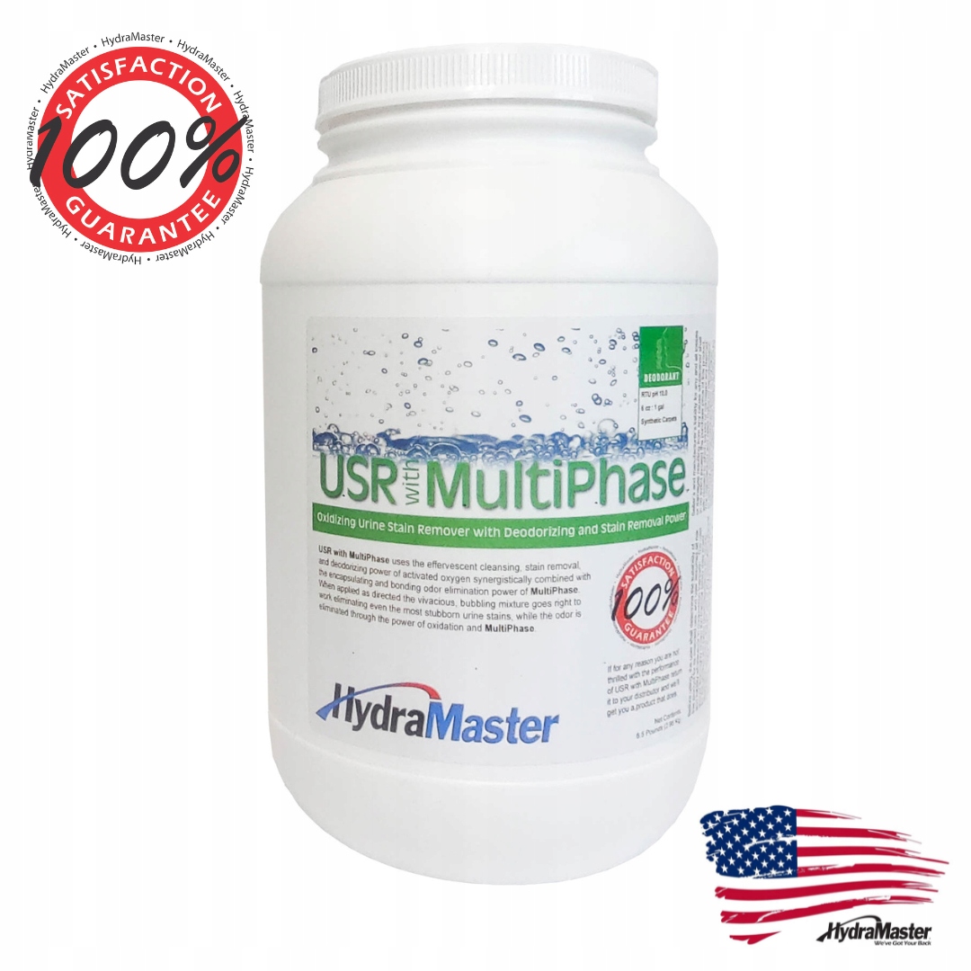 Levně HydraMaster Usr – Oxidační odstraňovač skvrn od moči 2.95kg