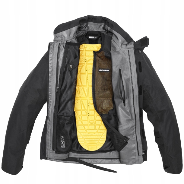 Kurtka SPIDI D263 026 3L Shell H2Out Czarna 3XL Materiał tekstylia