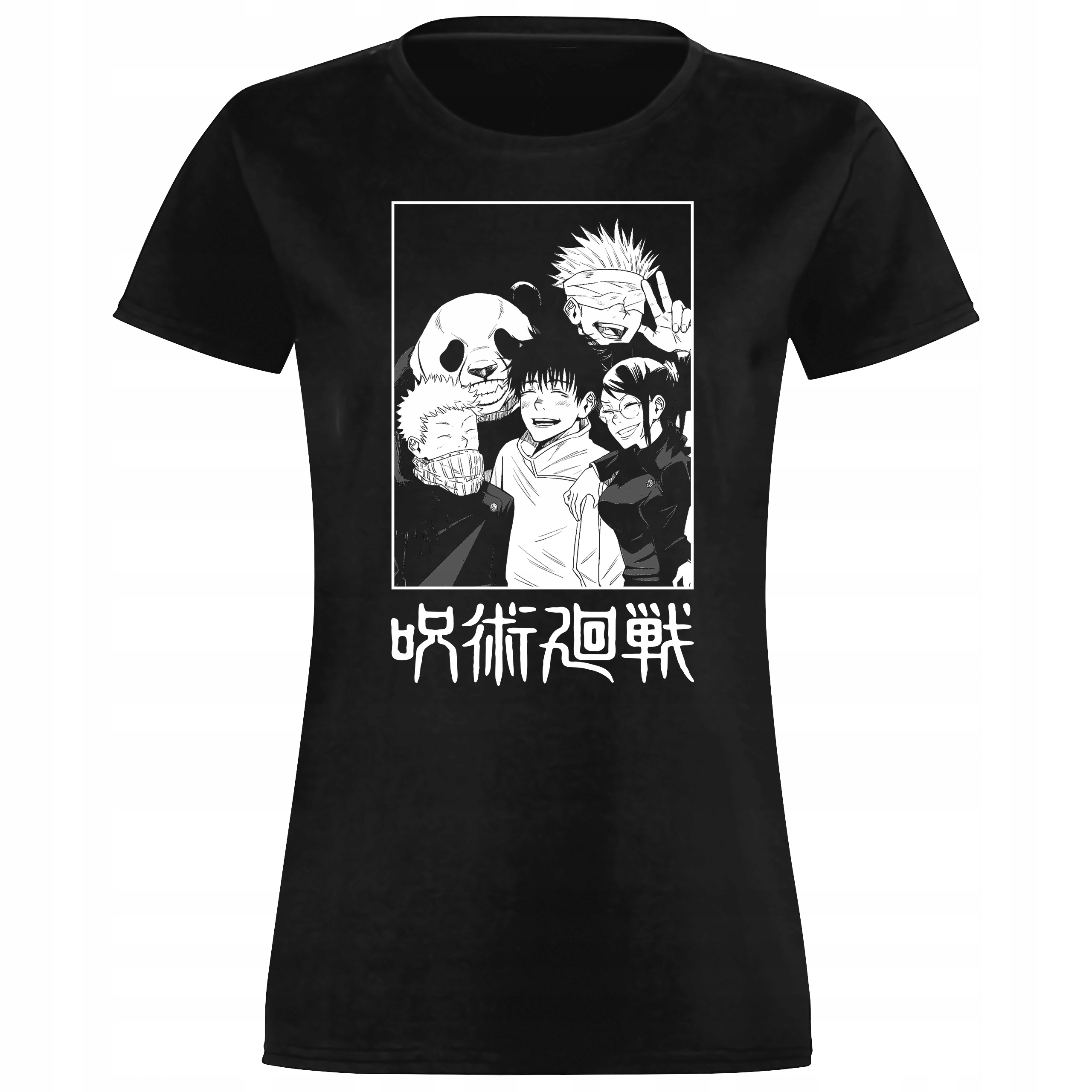 

Damska Koszulka T-shirt Jujutsu Kaisen Anime L