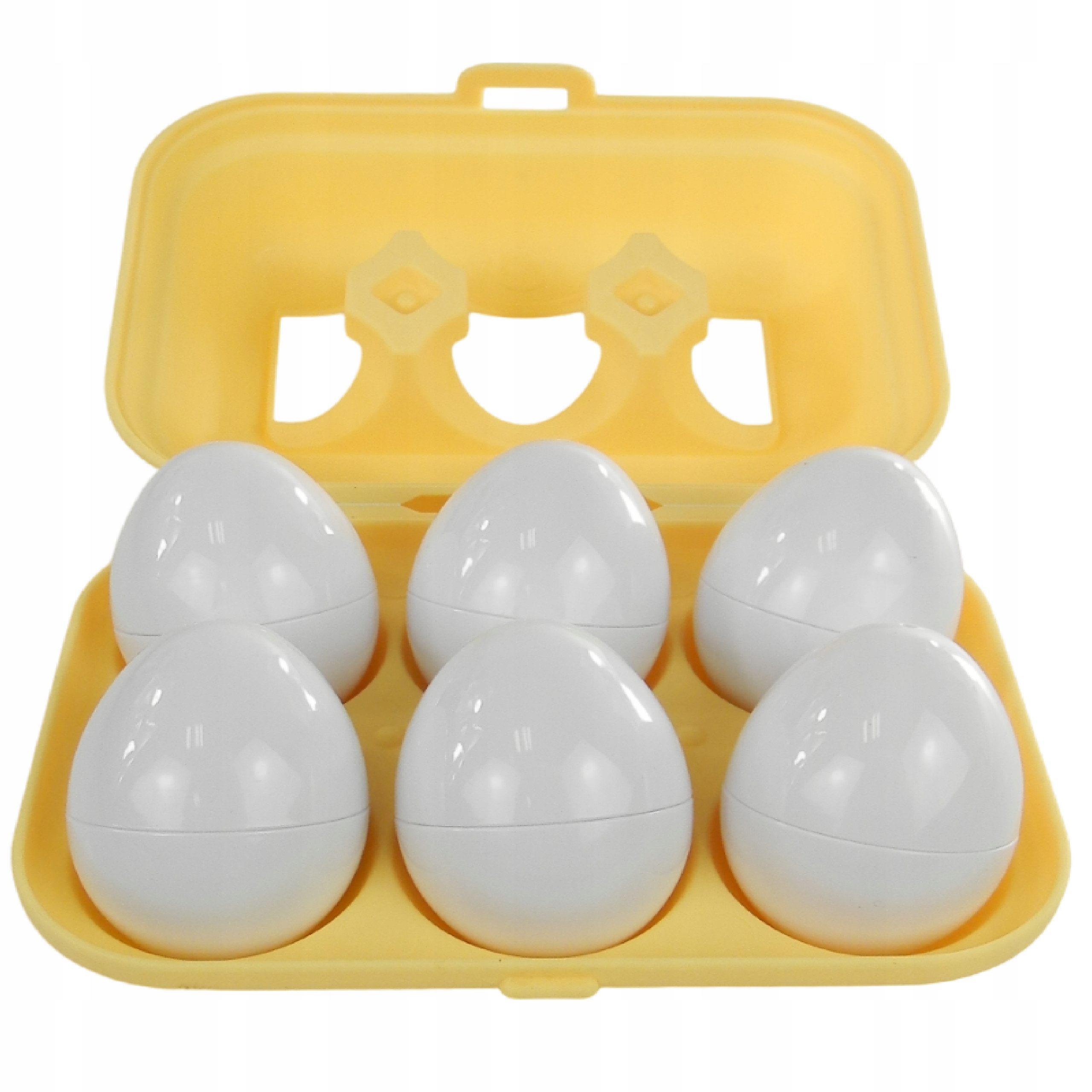 Układanka sorter jajka Montessori kolory DF24B Płeć Dziewczynki