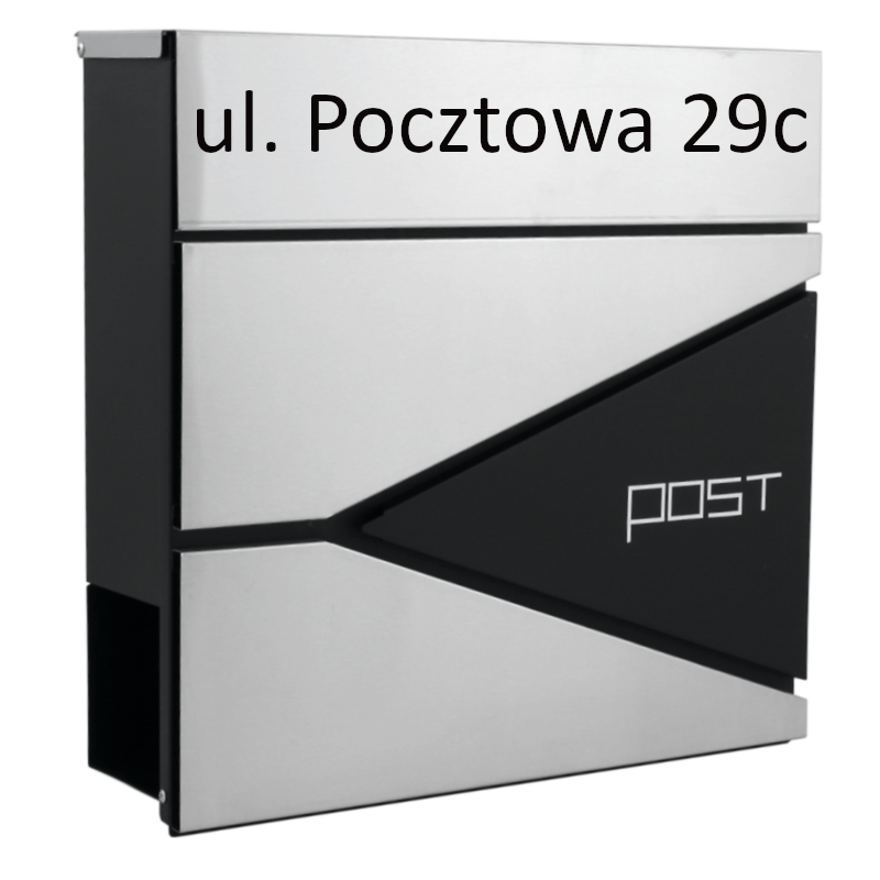 Poštovní Schránka Poštovní Moderní s nápisem