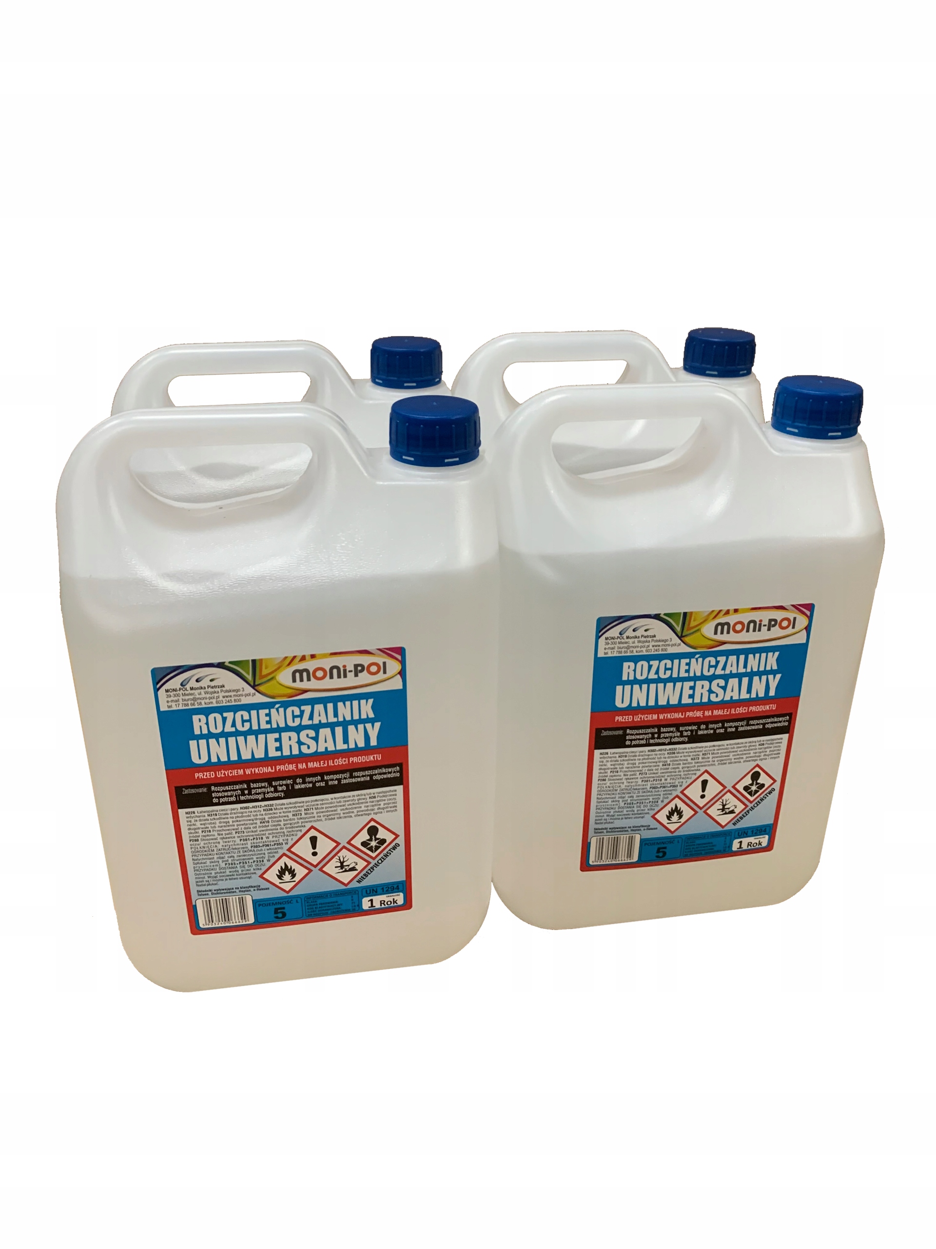 

Rozcieńczalnik Uniwersalny 20L 4X5L Moni-pol