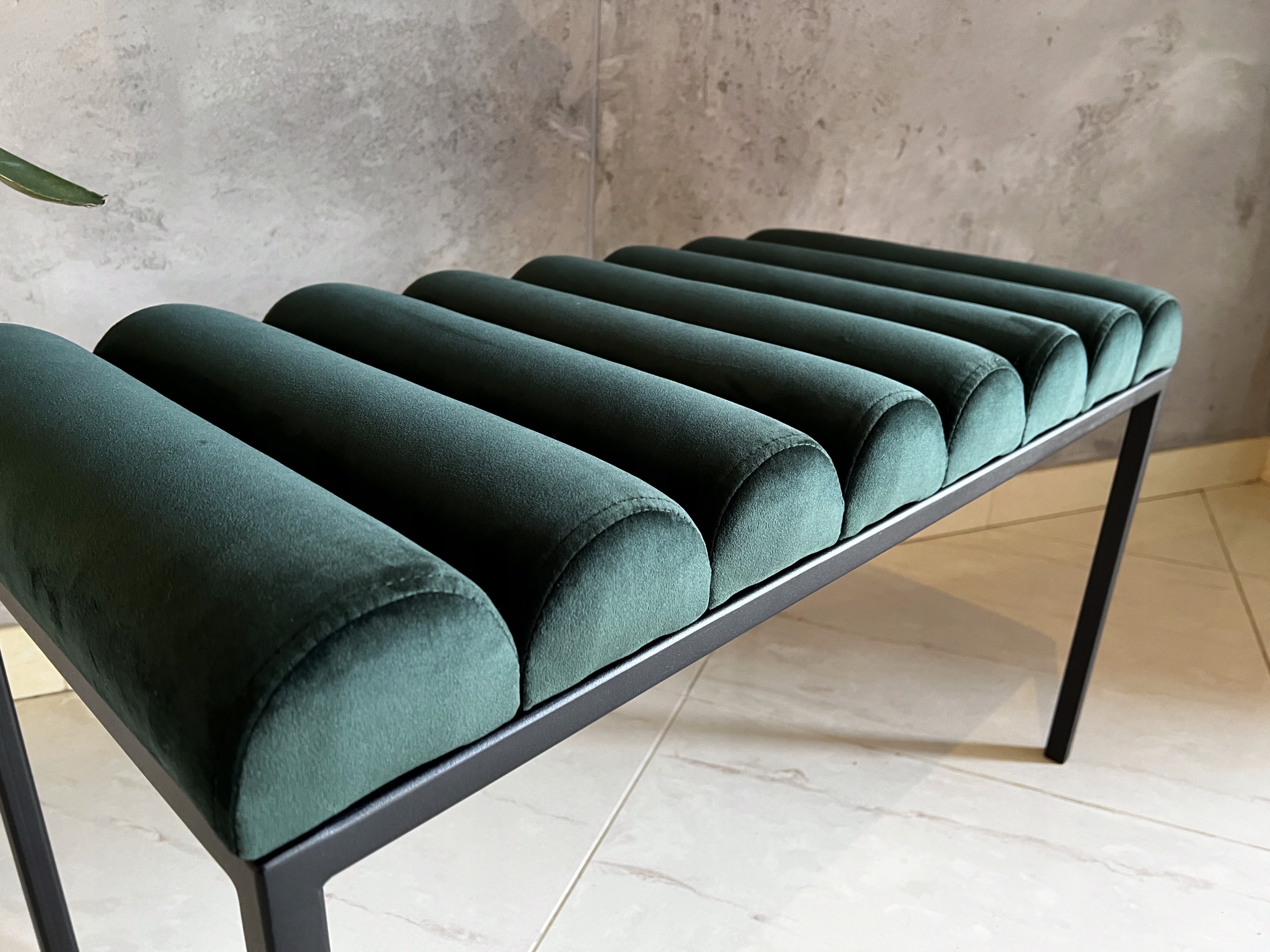 NOWOŚĆ!!! Ławeczka ławka tapicerowana w stylu LOFT Marka inna