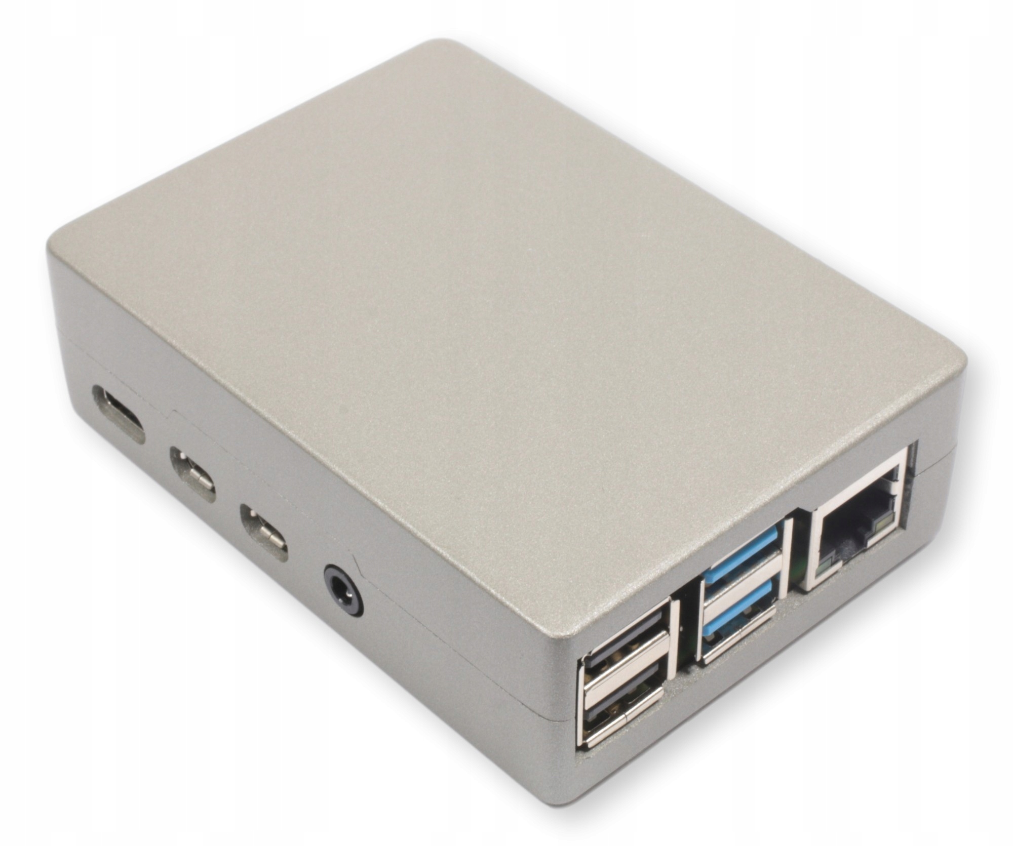 Rpi4 obudowa aluminiowa N01 -szara
