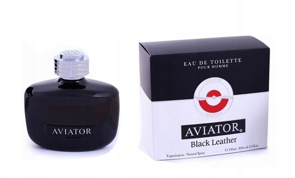 Paris Bleu Aviator Black Leather Edt 100ml Toaletní voda pro muže