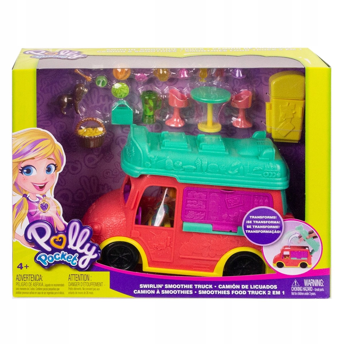 

Polly Pocket Furgonetka Z Sokami Lalka GDM20