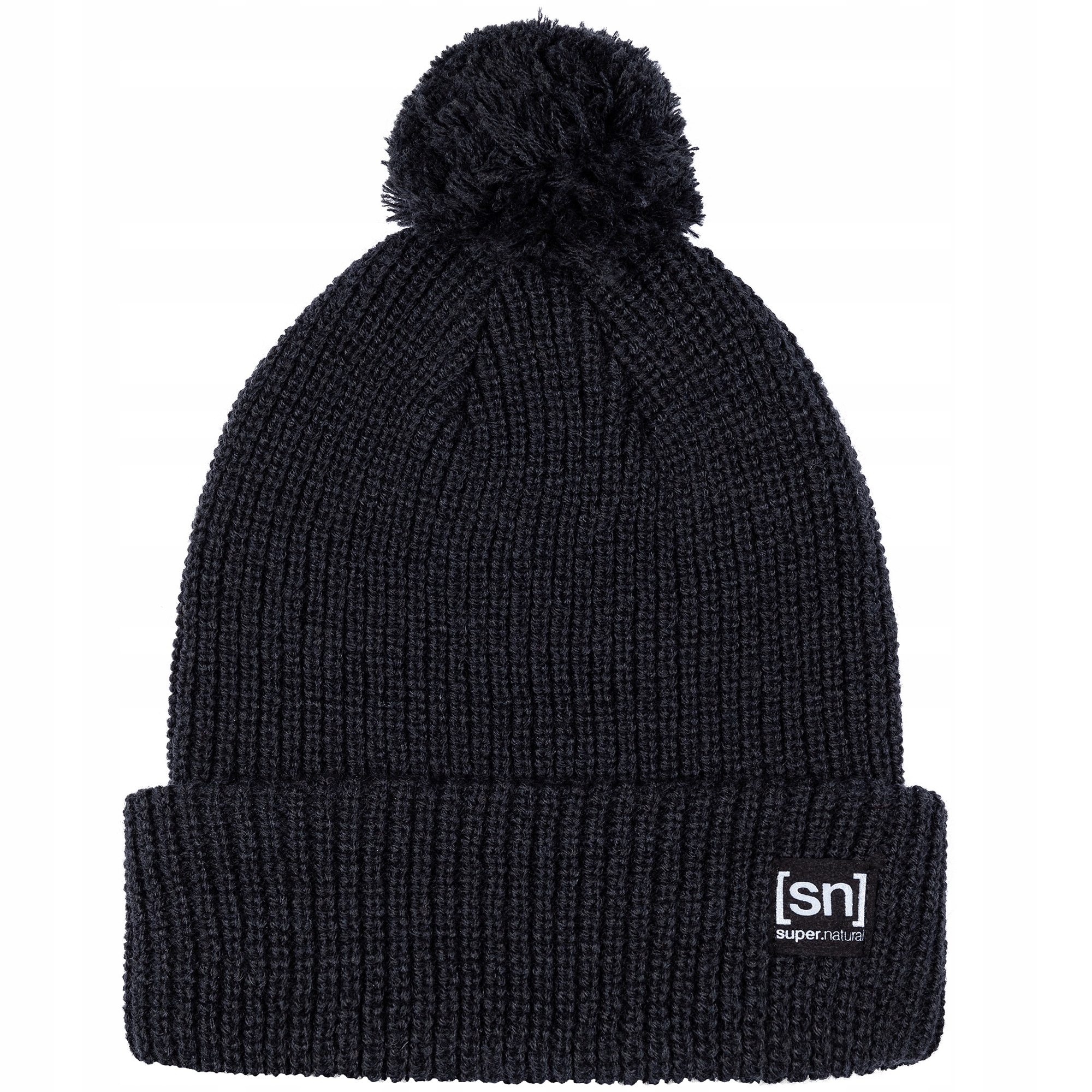Czapka zimowa Super.natural Pom Beanie czarna