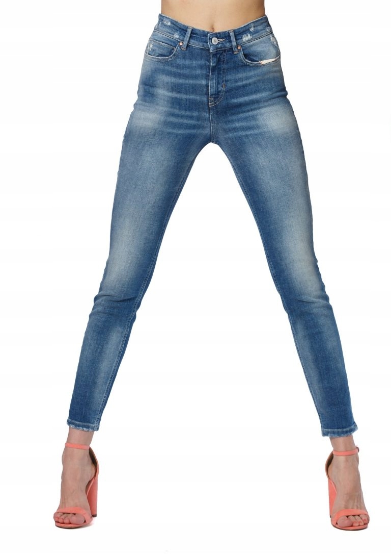 Guess Niebieskie Jeansy Rurki (24)