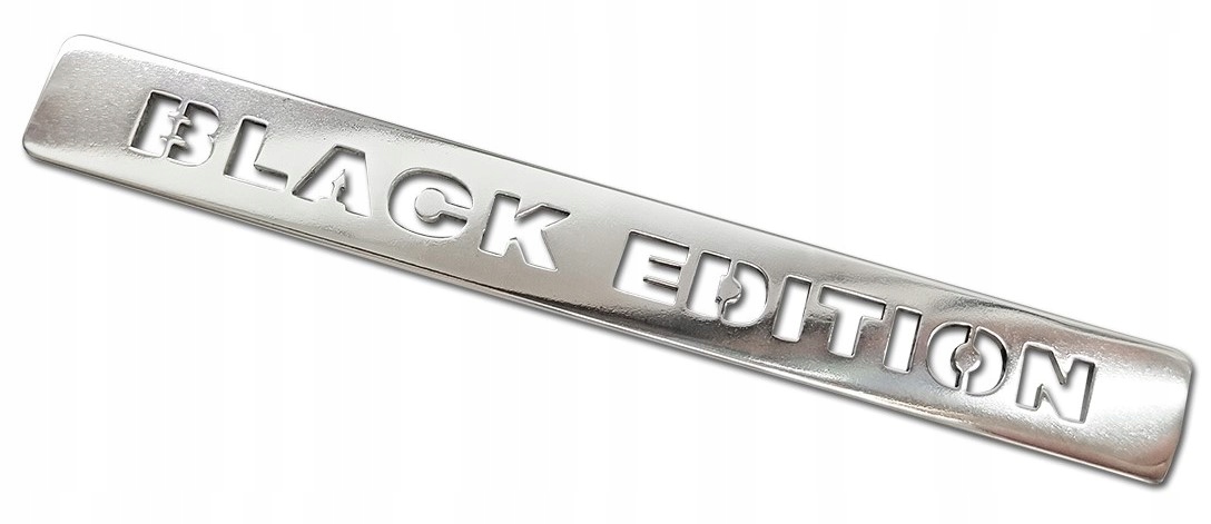 

Naklejka Emblemat Stalowy Black Edition