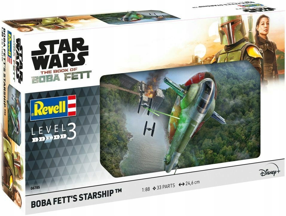 Star Wars Boba Fetts Hviezdna loď 1/88 Revell 06785