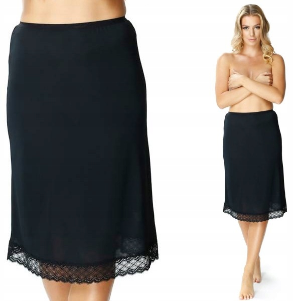 

Jedwabna półhalka pod dłuższą spódnicę Mewa 6416