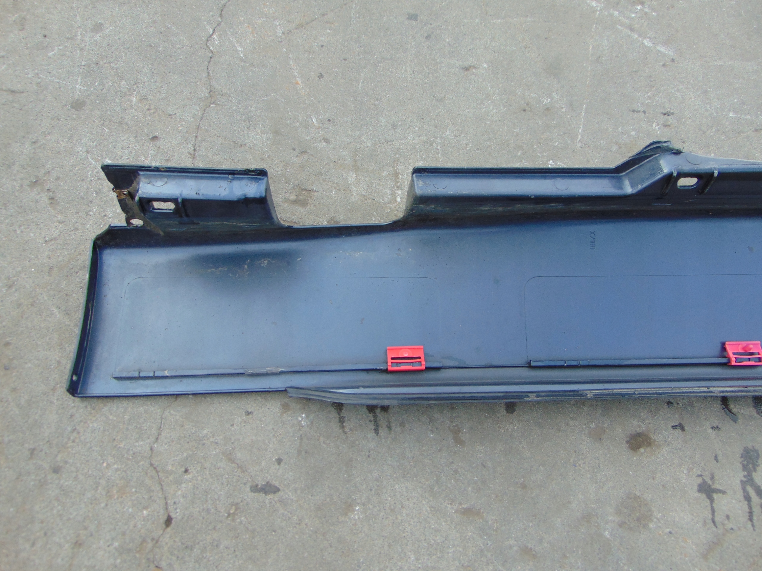 BMW 7 E65 moulding cap threshold right NACHTBLAU METALLIC 490
