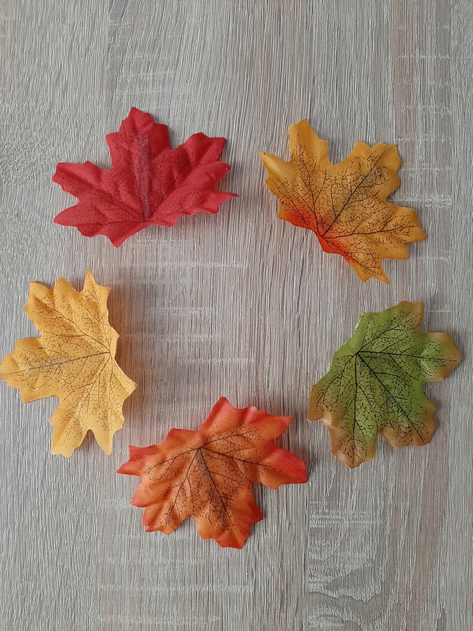 Pani Jesień komplet dodatków do stroju 5 sztuk Motyw pani jesień