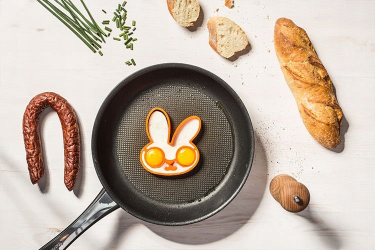 Foremka silikonowa do jajek - królik EAN (GTIN) 5903181043826