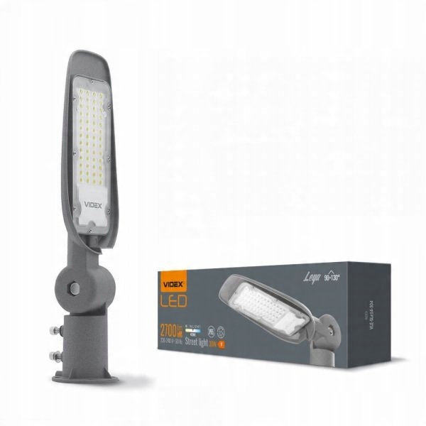 

Lampa Uliczna Zewnętrzna Led 30W Regulowana IP65
