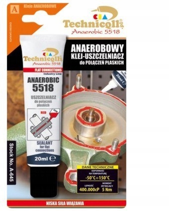 Uszczelniacz anaerobowy Technicqll 5518G A-645 15g