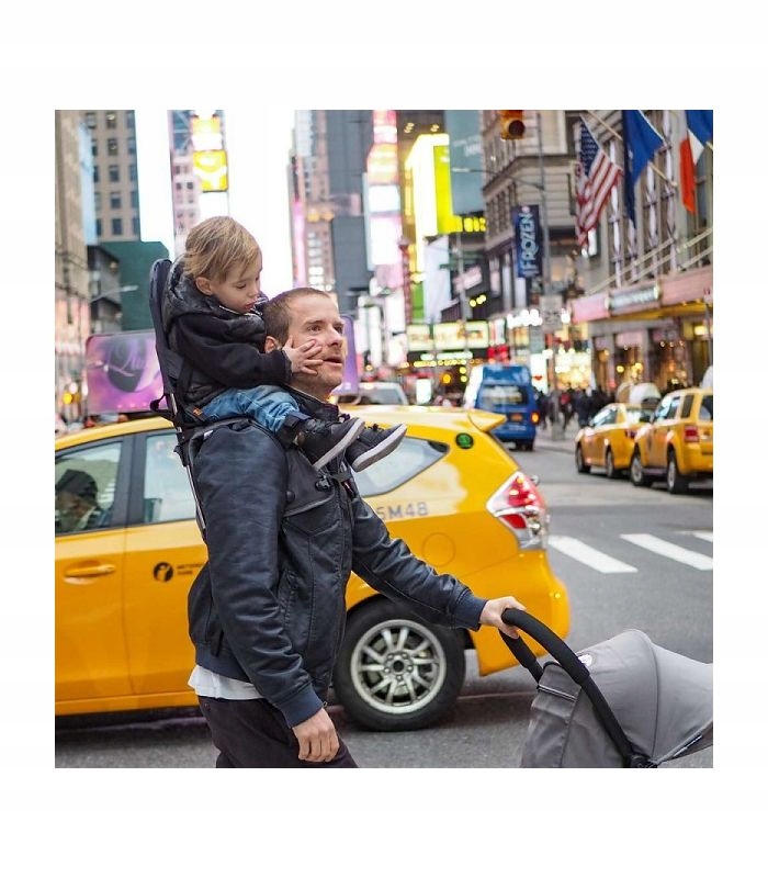 MiniMeis nosidełko na ramiona G3 do 20 kg GREY SZARY EAN (GTIN) 7072255000107