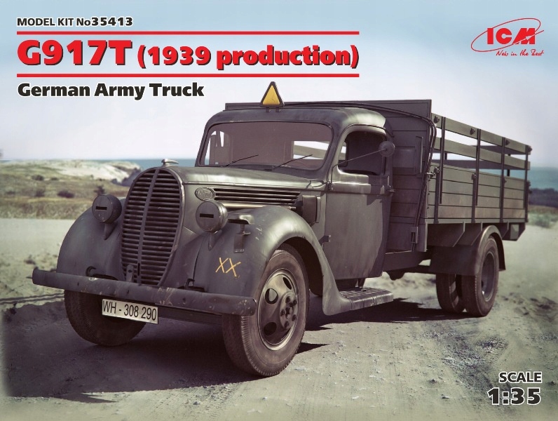 Ford G917T (výroba 1939) Německý armádní nákladní vůz 1:35