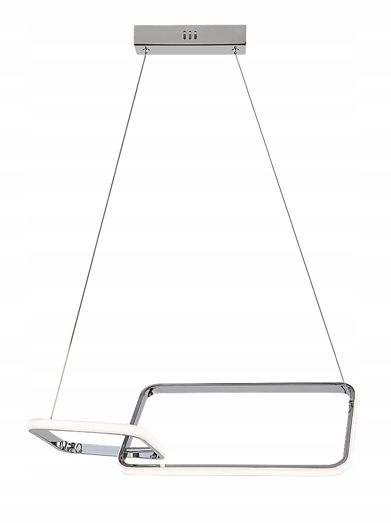 Závěsná lampa Rabalux Malwen 36W Led Chrom 2-bodová 2200lm Salon