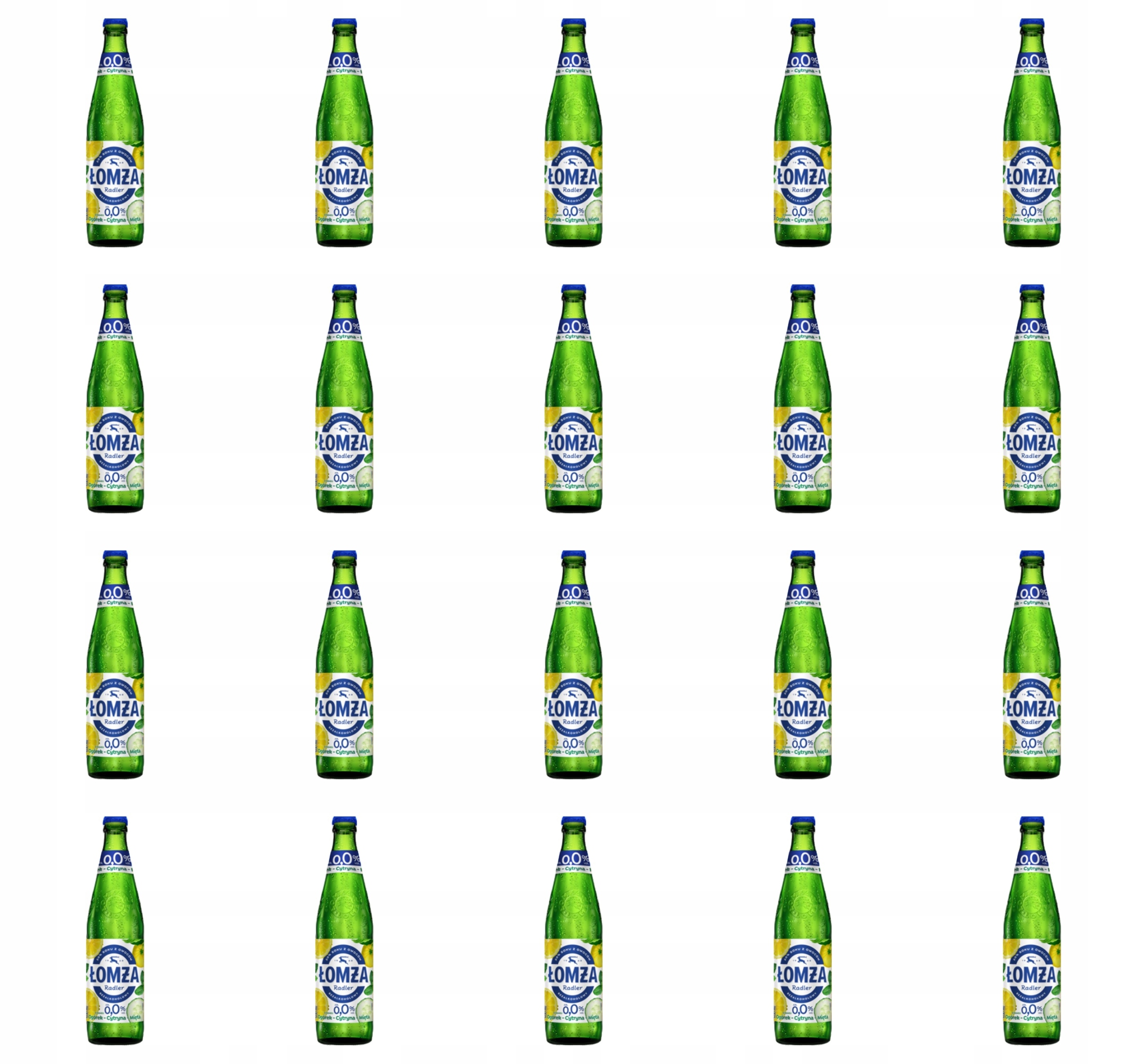 Lomža Radler Okurka Citron Máta 0,0% 500 ml bot. b/z X20