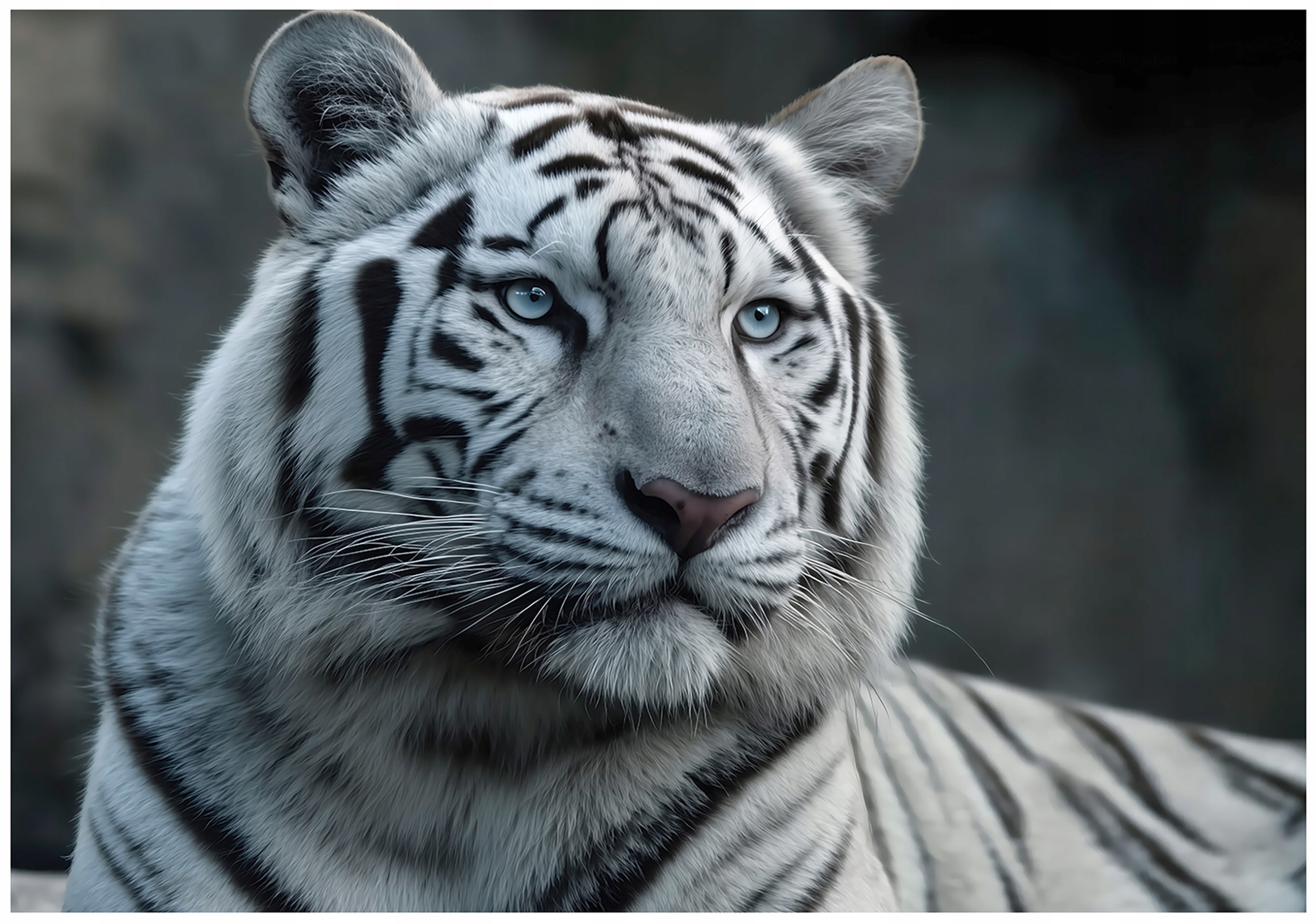 Fototapeta Biely Tiger Natura Tapeta Do Predsiene Kancelárie 400x280