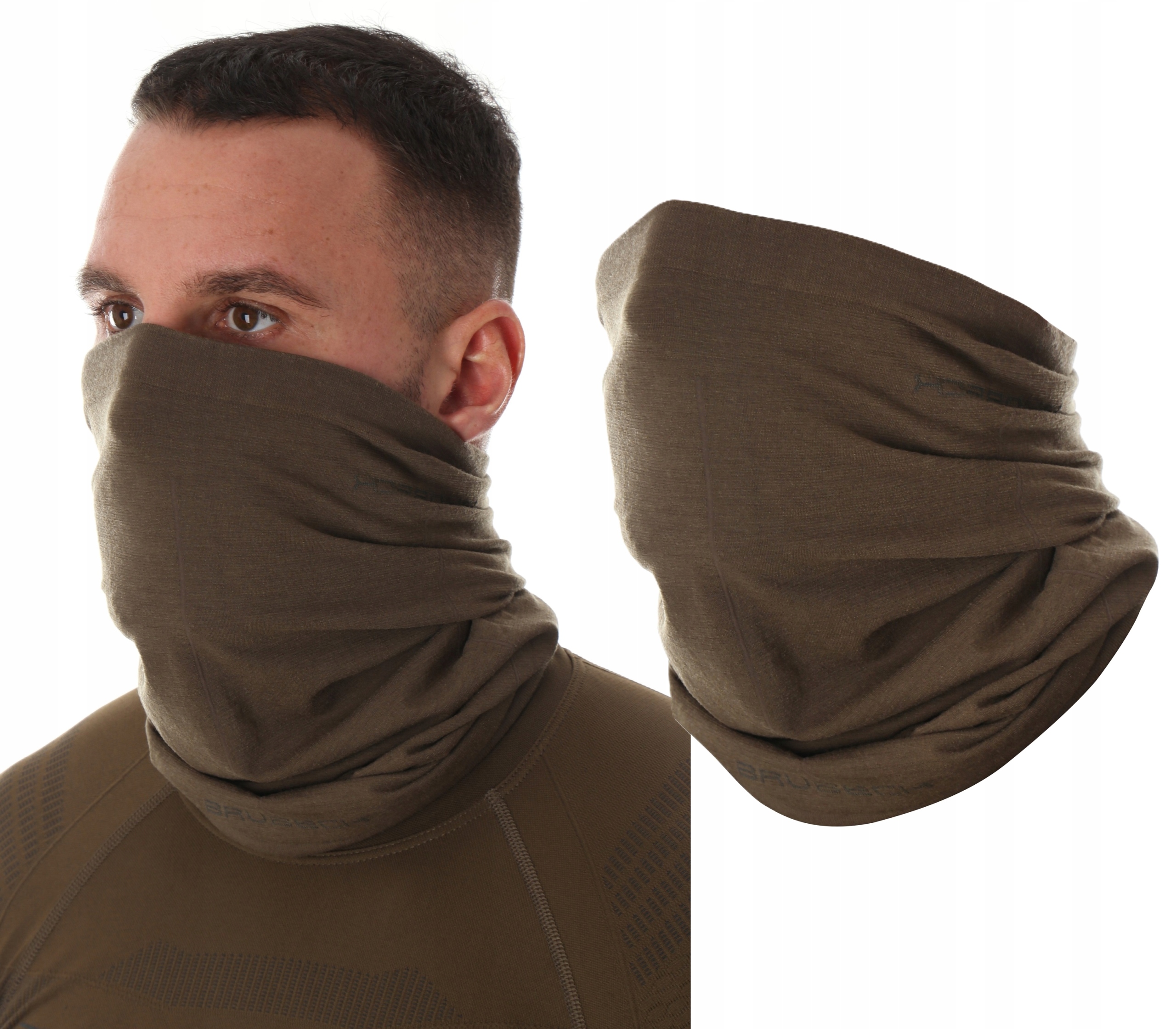 Brubeck Wool Oddychający Komin Do Biegania L-XL