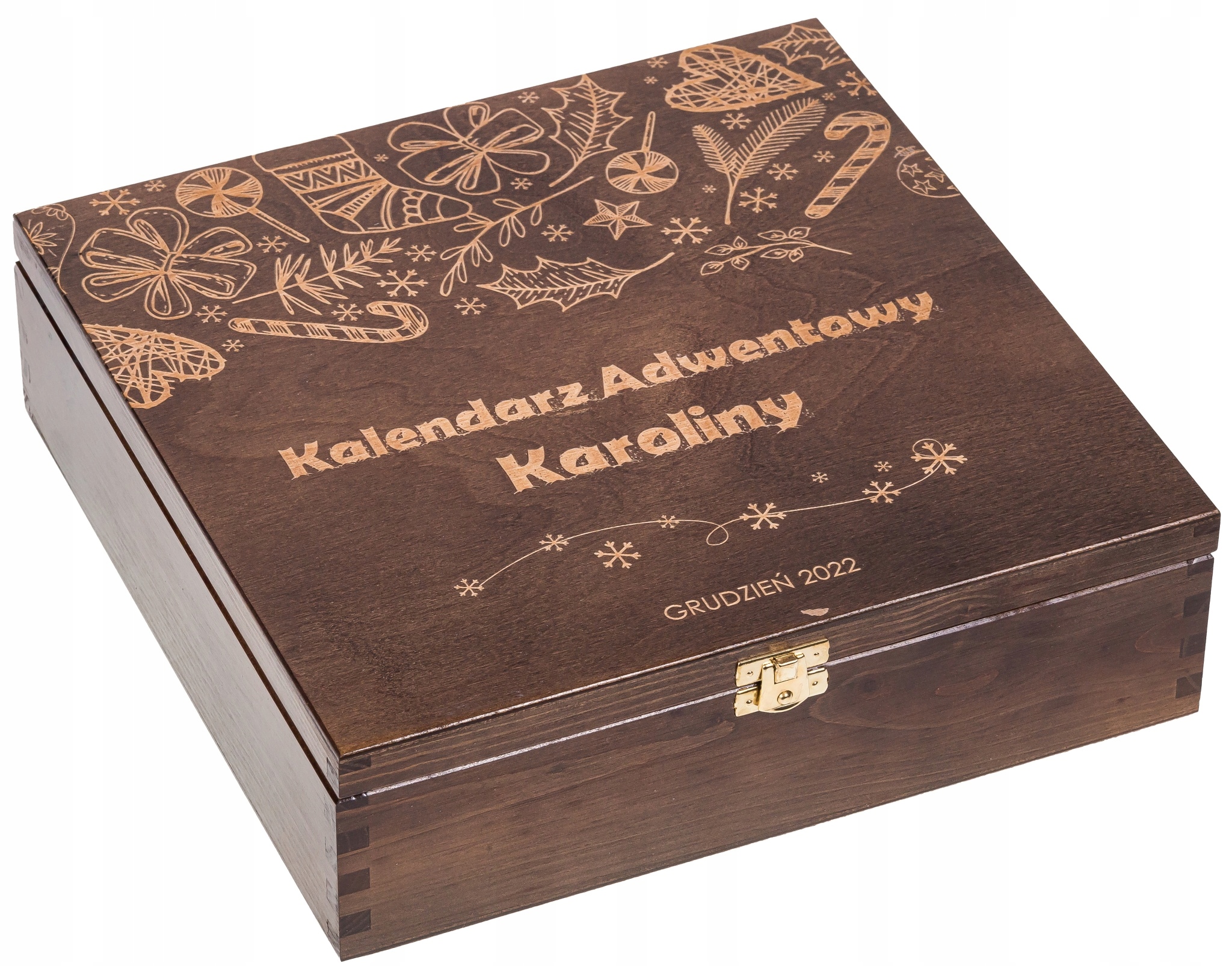 KALENDARZ ADWENTOWY DLA DZIECI PREZENT GRAWER IMIĘ