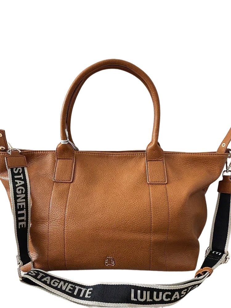 Lulu Castagnette shopper kabelka camelová