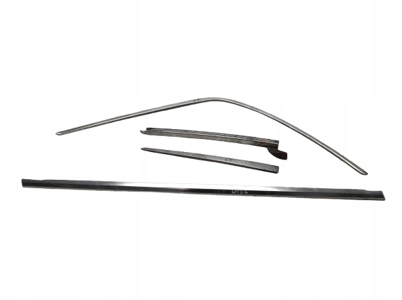 MERCEDES S W126 72- LISTWY CHROM DRZWI LEWY TYŁ