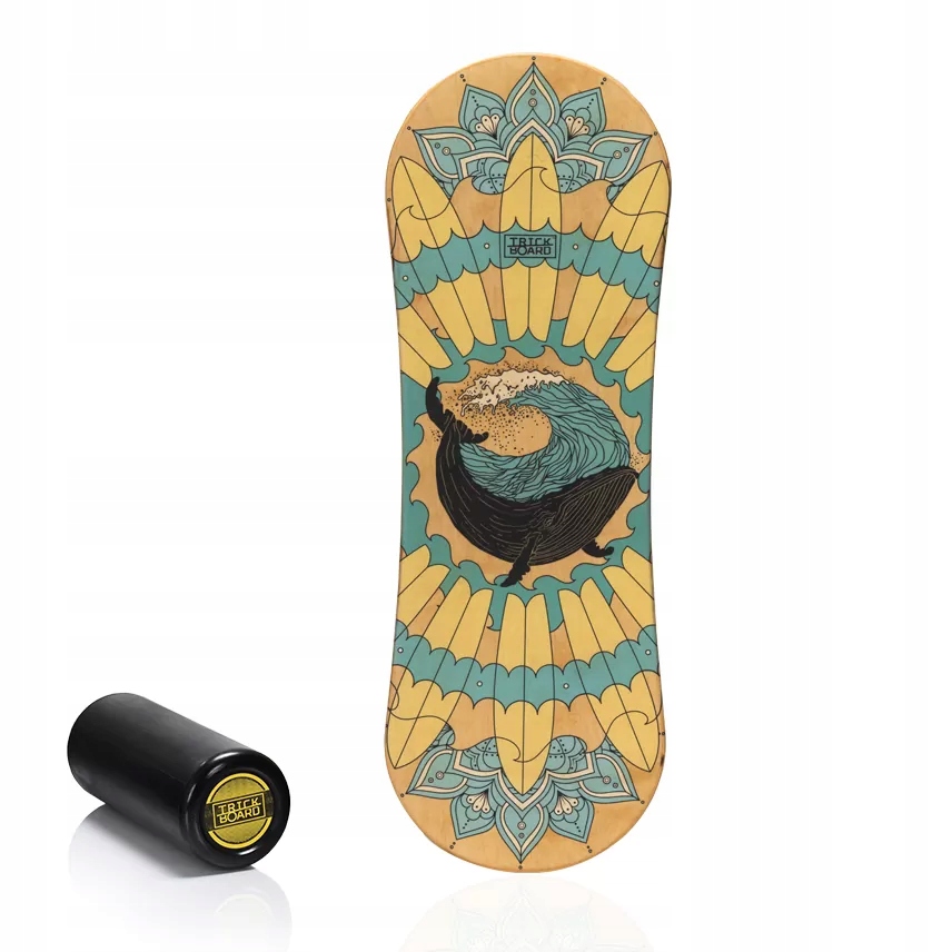Balance Board Trickboard Mandala tréninková deska Váleček Certifikát